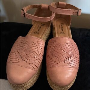 Macarena Collection Blush Espadrille Flats
